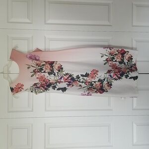 Worthington Womens Floral Dress, Sz 8